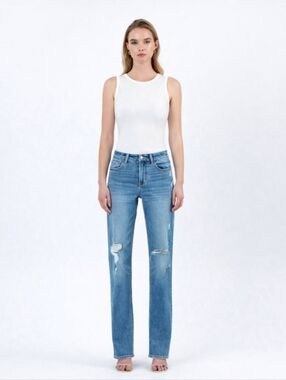 Vervet 30×32.5 Well Bred - High Rise Full Length Straight Jean 30